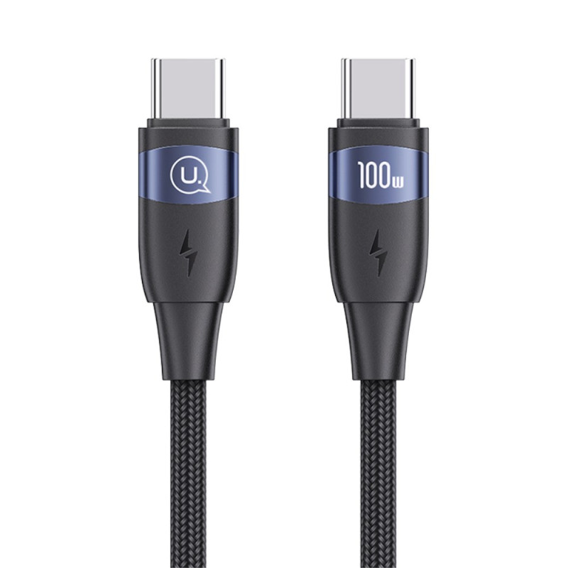 USAMS 1.2m Type C to Type C Quick Charge Cable