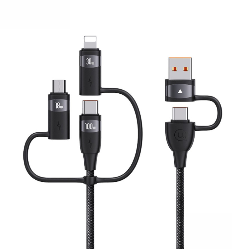 USAMS 6-in-1 1.2m Quick Charge Cable
