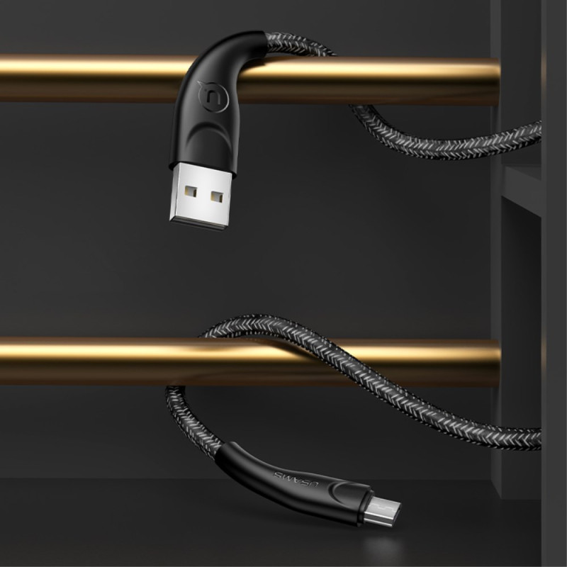 USAMS 2m Micro USB Charging and Data Synchronisation Cable