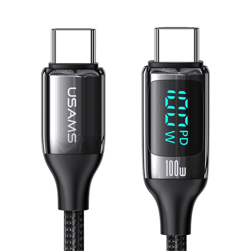 100W Rapid Charge Cable with USAMS Digital Display