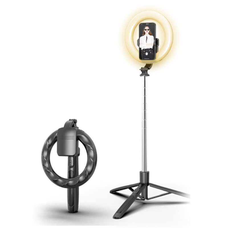 8-inch LED Ring Light with Tripod and USAMS Wireless Remote Control