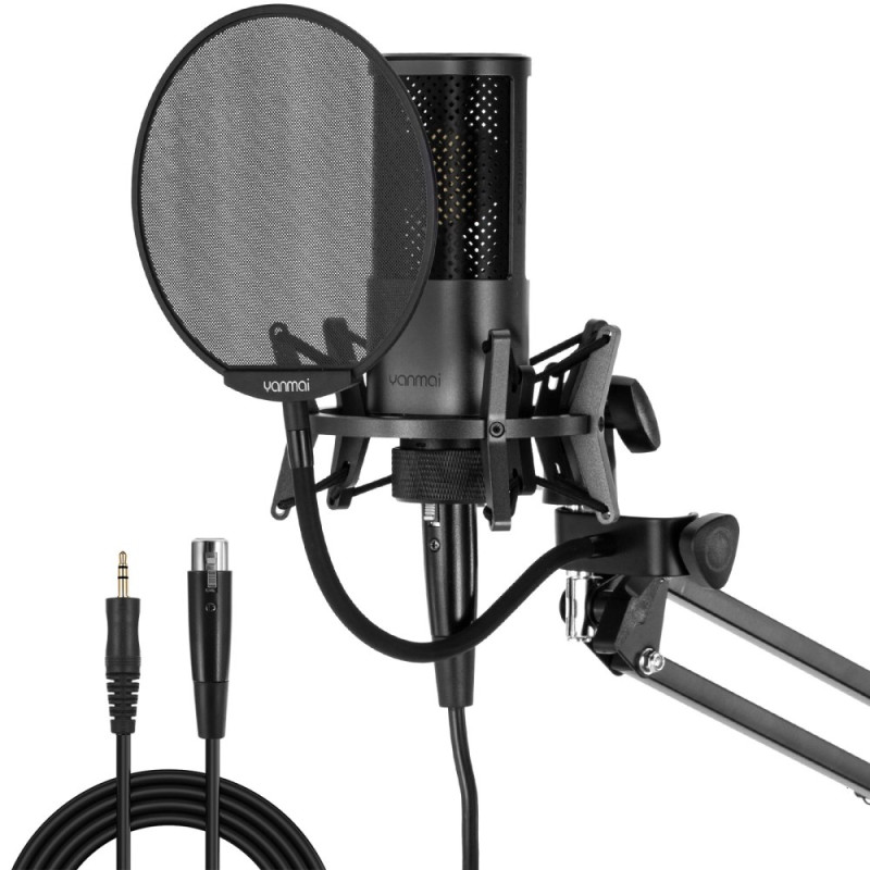 YANMAI PC Studio Recording Microphone Kit
