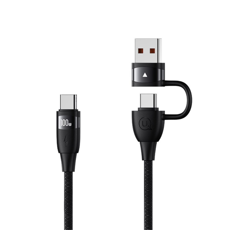 USB-A / Type-C to Type-C USAMS Quick Charge Cable and Data Cable