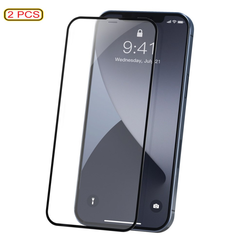 Integral Tempered Glass Protection for iPhone 12 Pro Max Screen (2 pcs) BASEUS