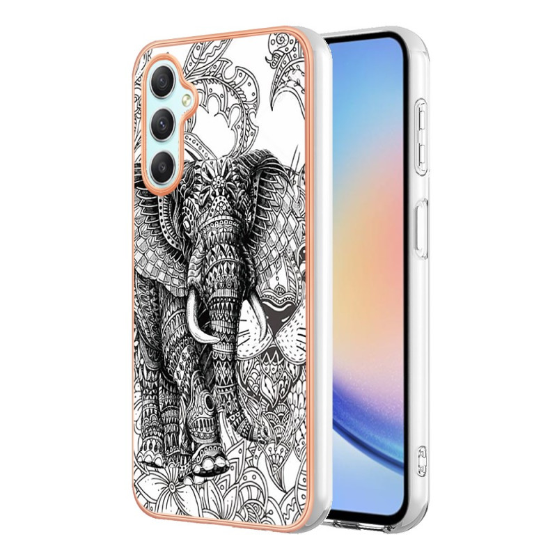 Samsung Galaxy A25 5G Case with Totem Elephant Support Ring