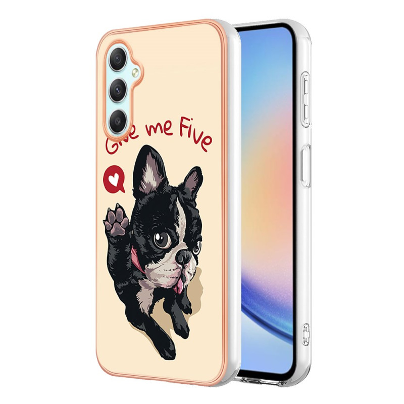 Samsung Galaxy A25 5G Dog Case Give Me Five