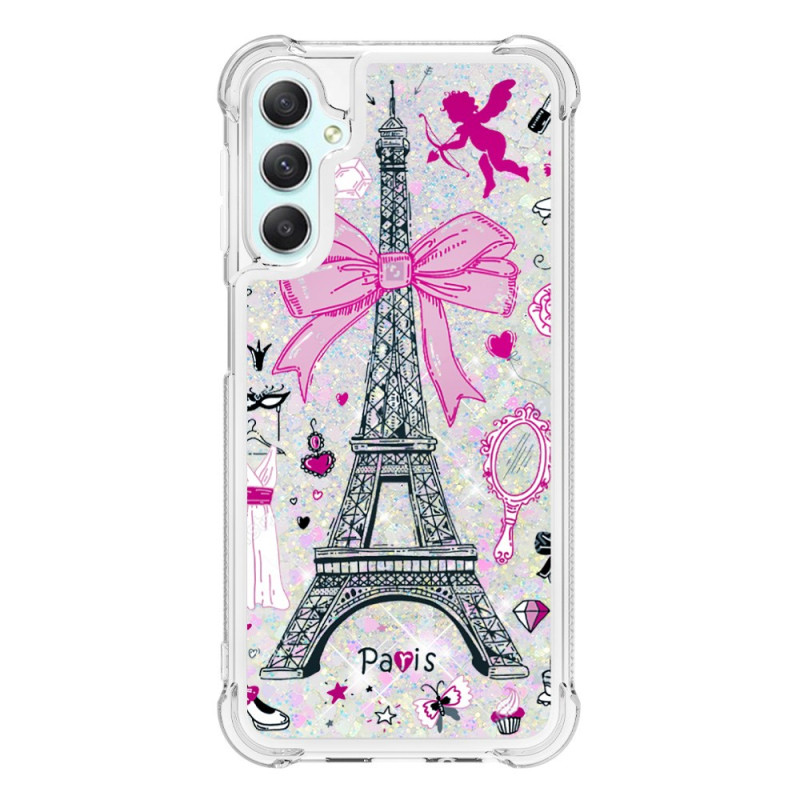 Samsung Galaxy Case A25 5G / A24 4G Glitter Eiffel Tower