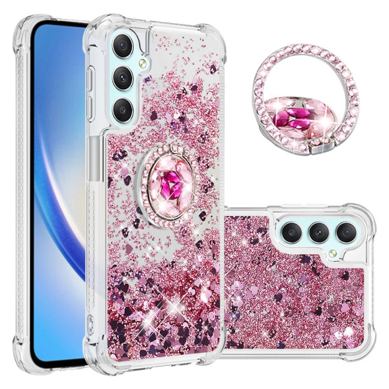 Samsung Galaxy Case A25 5G / A24 4G Glitter and Ring - Rotating Stand