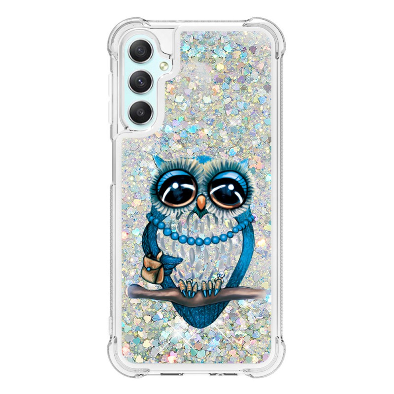 Samsung Galaxy A25 5G Glitter Owl Case