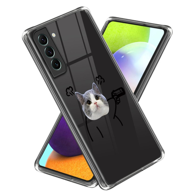 Samsung Galaxy S24 Plus Case Armed Cat