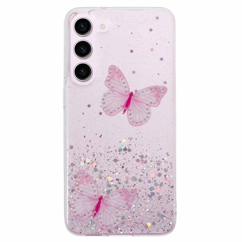 Samsung Galaxy S24 Plus 5G Glitter Butterfly Case