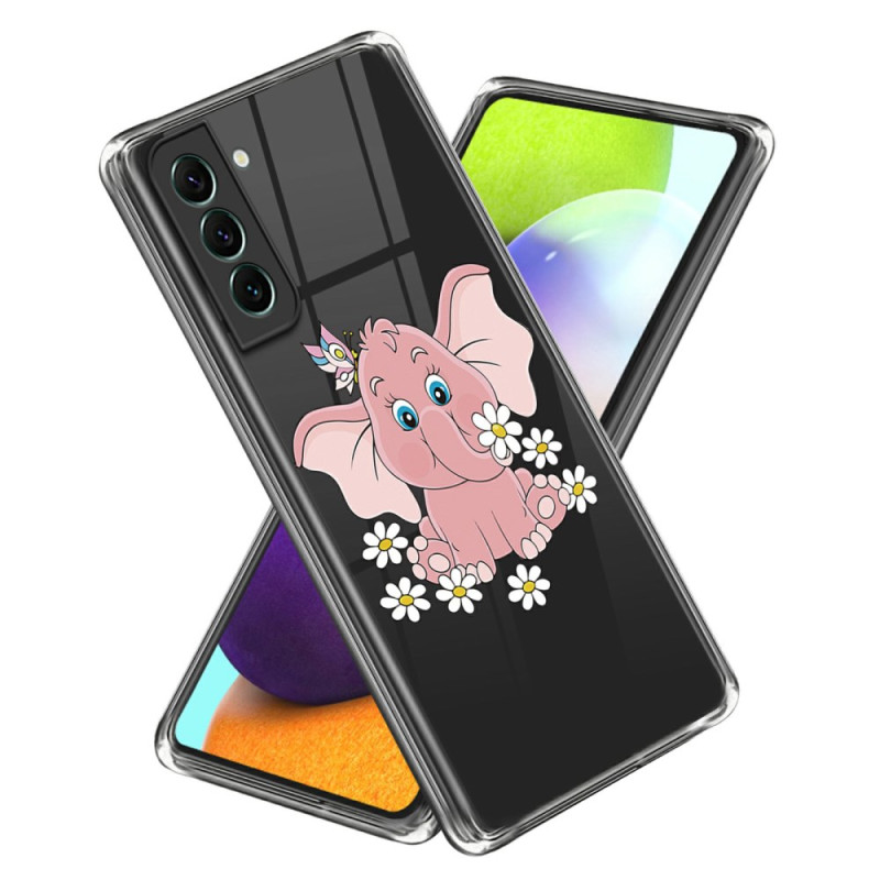 Samsung Galaxy S24 Plus 5G Pink Elephant Case