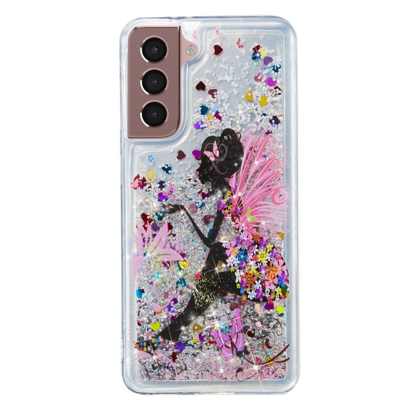 Samsung Galaxy S24 Plus 5G Girl Liquid Glitter Case