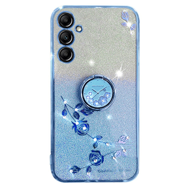 Samsung Galaxy S24 Plus 5G Glitter Case with KADEM Support Ring