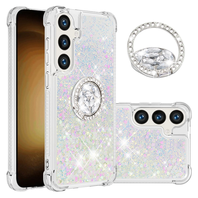 Samsung Galaxy S24 Plus 5G Case Ring-Support Glitter