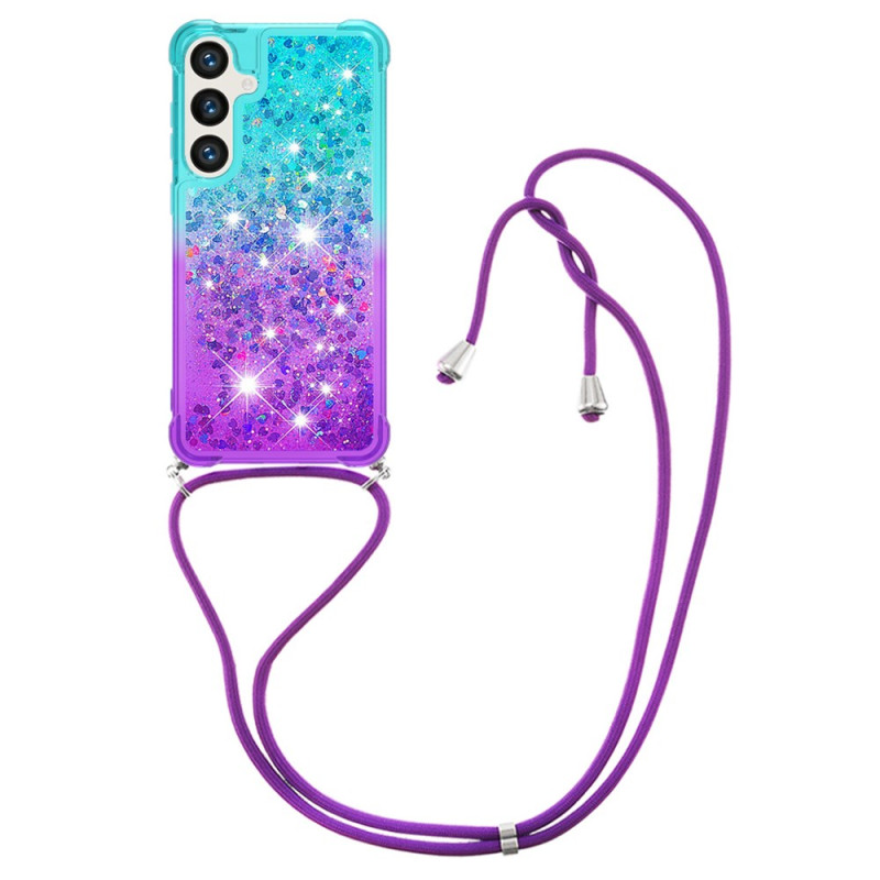 Samsung Galaxy S24 Plus 5G Intense Glitter Drawstring Cover