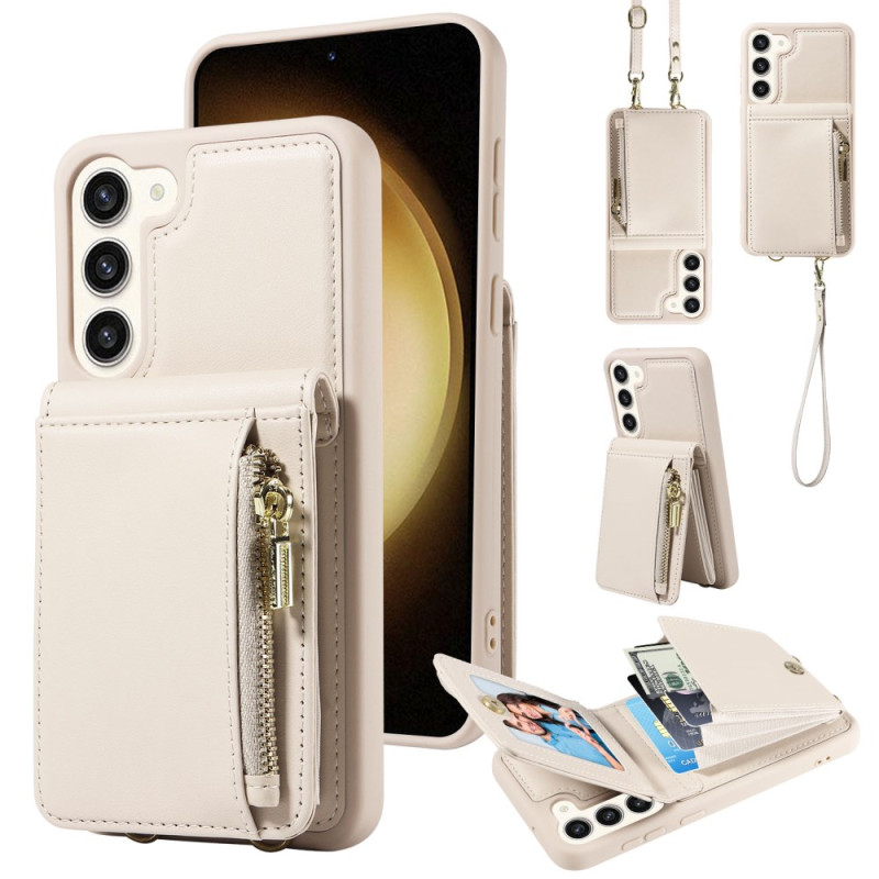 Samsung Galaxy S24 Plus 5G Card Case with RFID Lock, Lanyard and Shoulder Strap