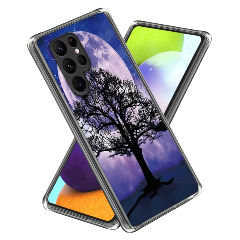 Samsung Galaxy S24 Ultra 5G Tree and Moon Cover