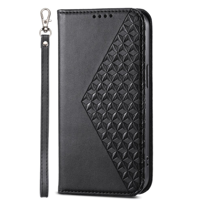 Flip Cover Samsung Galaxy S24 Ultra 5G 3D Design with Strap