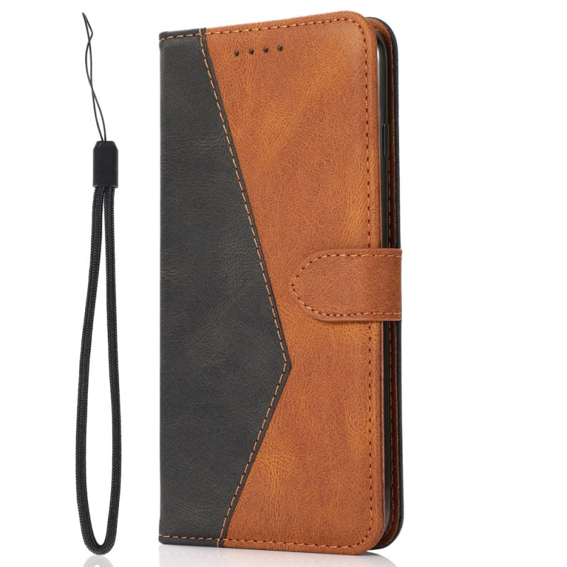 Samsung Galaxy S24 Ultra 5G Two-tone Case with Strap