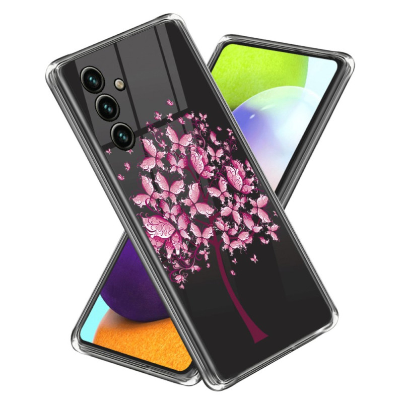 Samsung Galaxy A25 5G Pink Flower Case