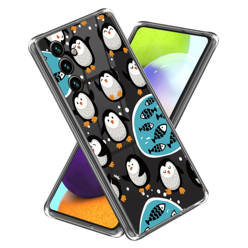 Samsung Galaxy A25 5G Penguins Case