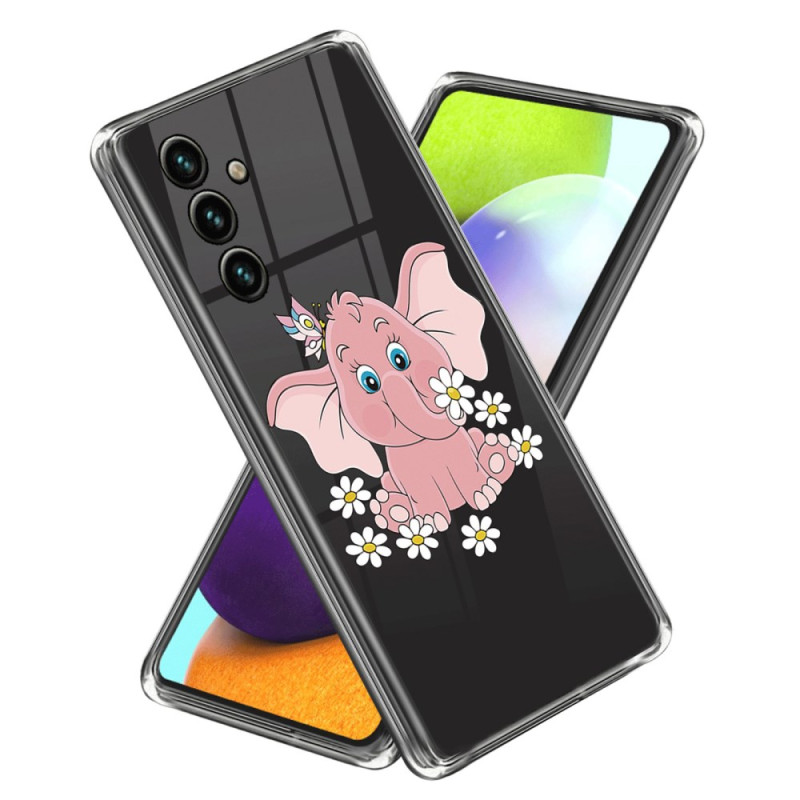 Samsung Galaxy A25 5G Case Pink Elephant