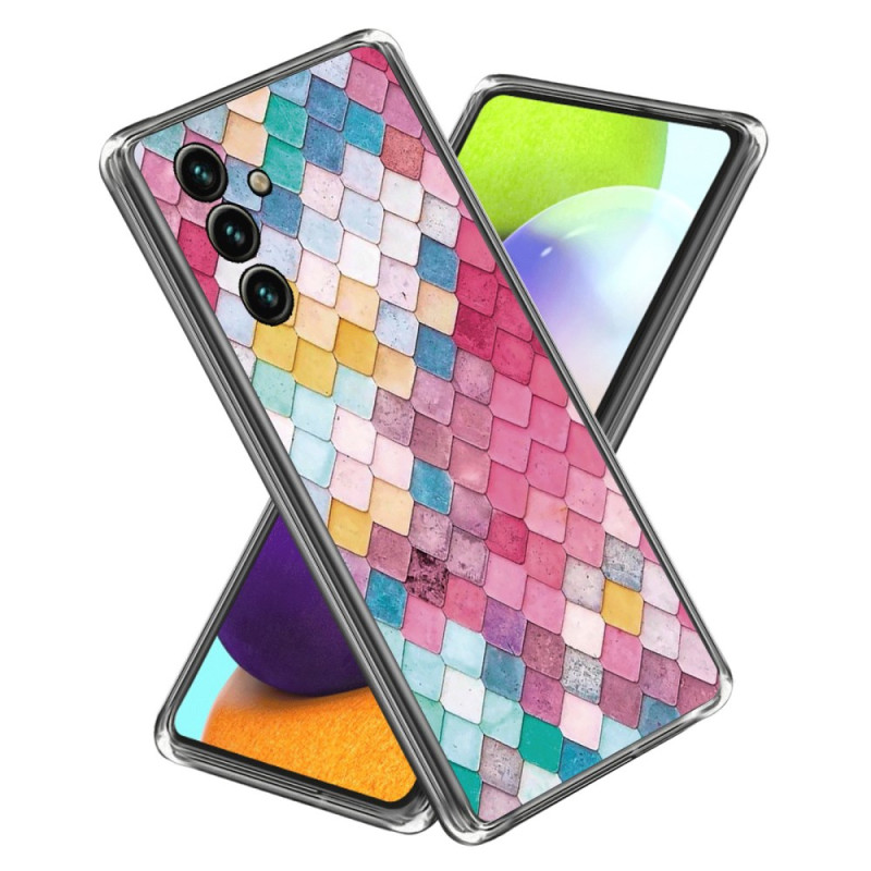 Samsung Galaxy A25 5G Rainbow Losange Case