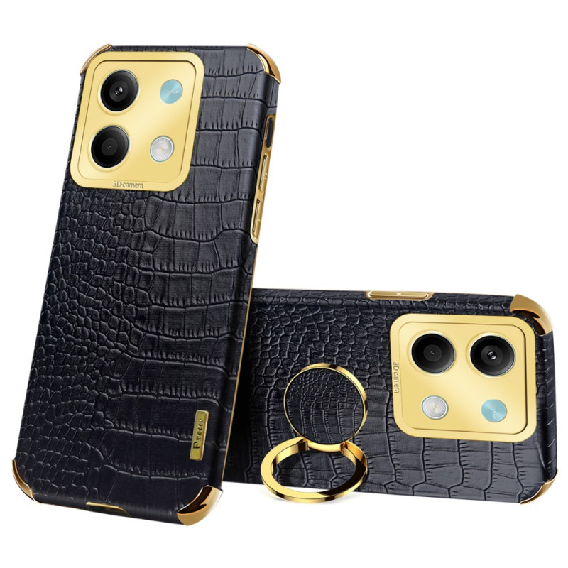 Xiaomi Redmi Note 13 5G Crocodile Style Case with Support Ring