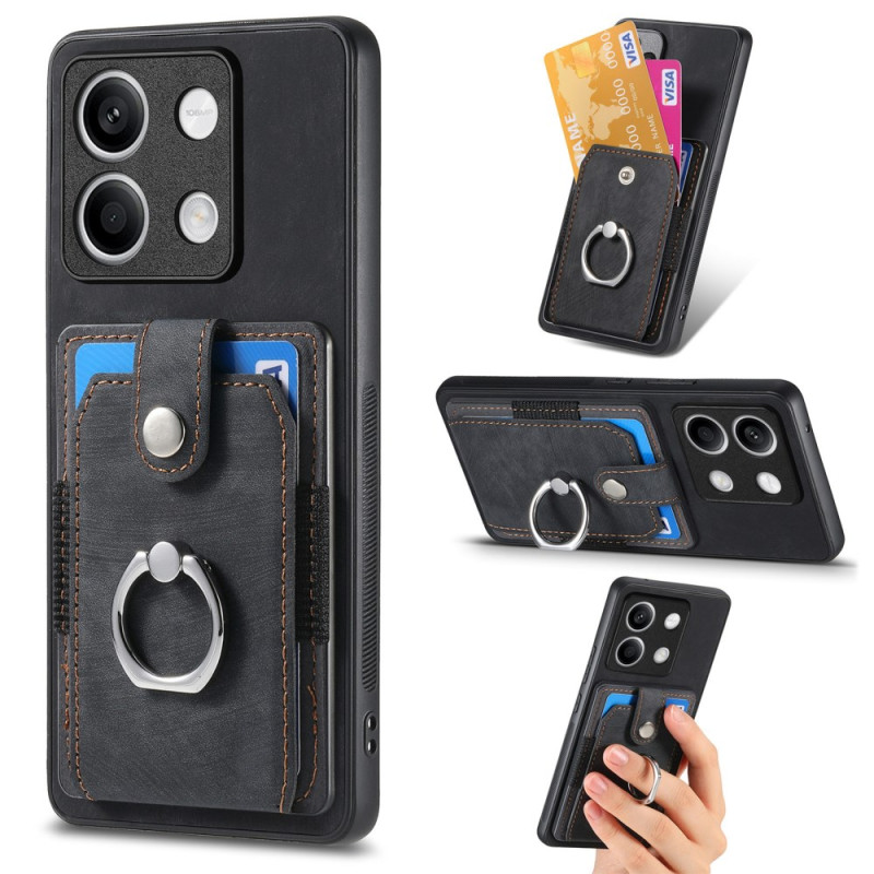 Xiaomi Redmi Note 13 5G Case Card Holder and Rotating Ring
