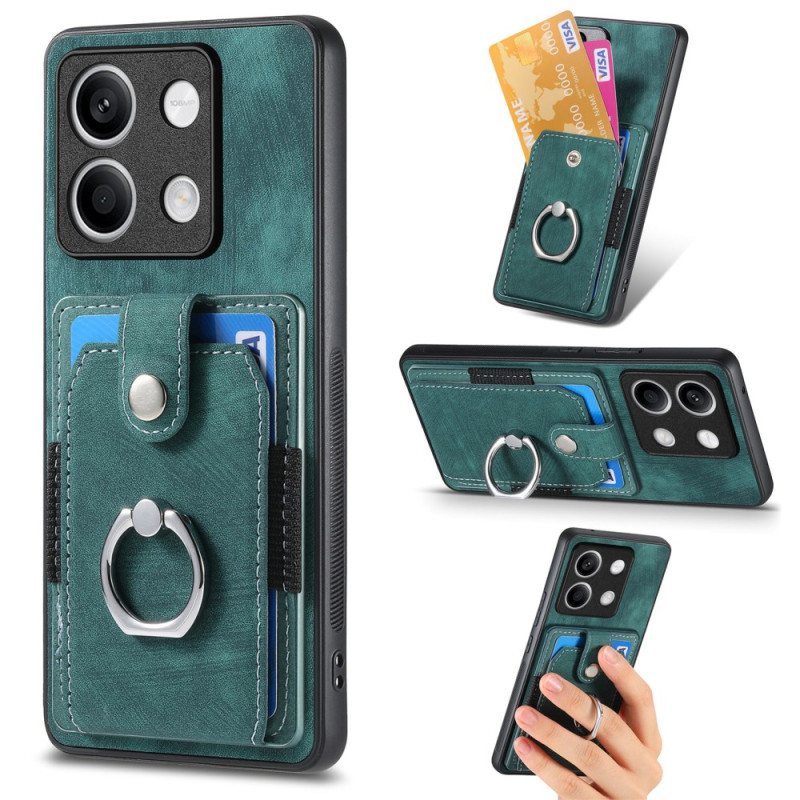 Xiaomi Redmi Note 13 5G Case Card Holder and Rotating Ring