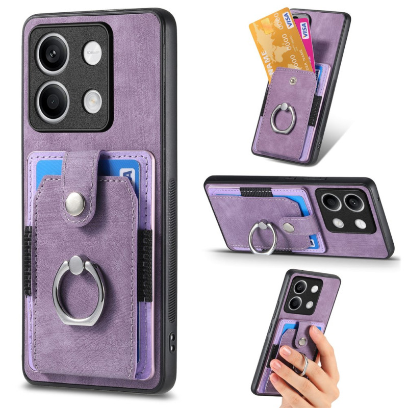 Xiaomi Redmi Note 13 5G Case Card Holder and Rotating Ring