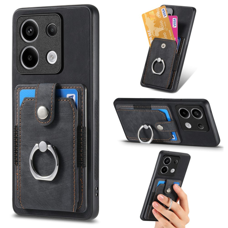 Xiaomi Redmi Note 13 Pro 5G / Poco X6 5G Case Card Holder and Support Ring