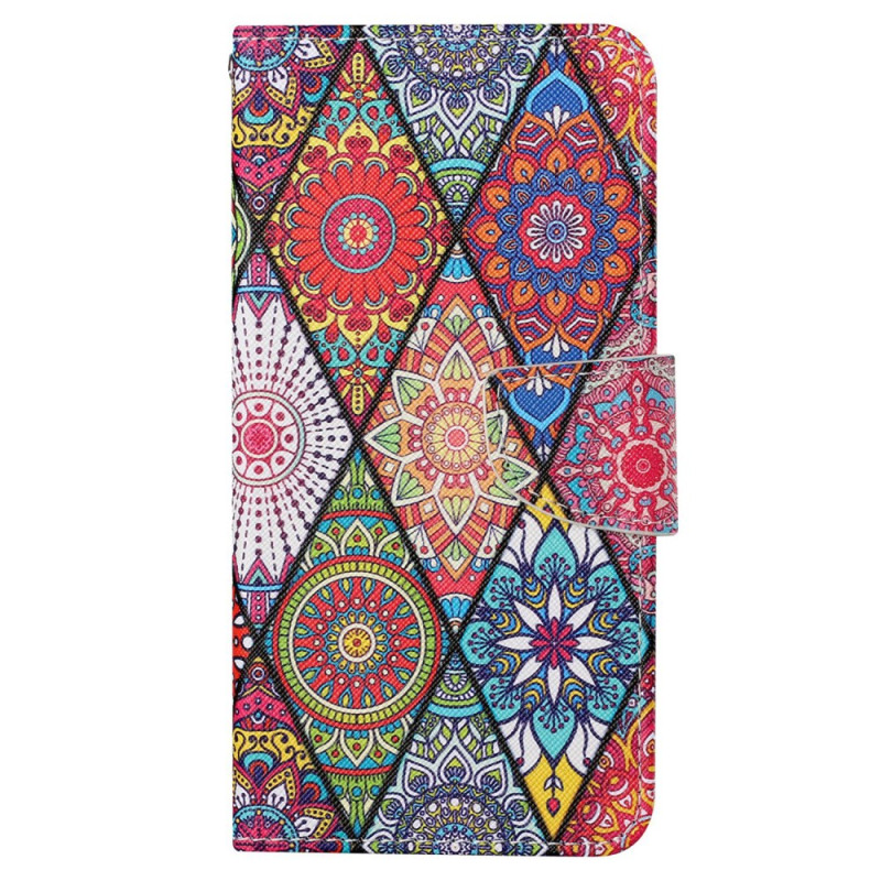 Case Samsung Galaxy A05s Totem Losanges à Lanière