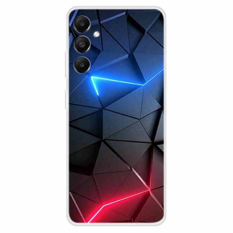 Samsung Galaxy A05s Case Red and Blue Pattern