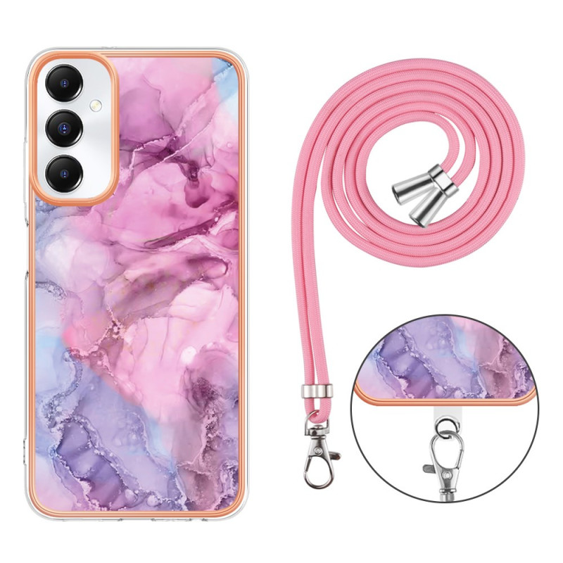 Samsung Galaxy A05s Marble Style Drawstring Cover