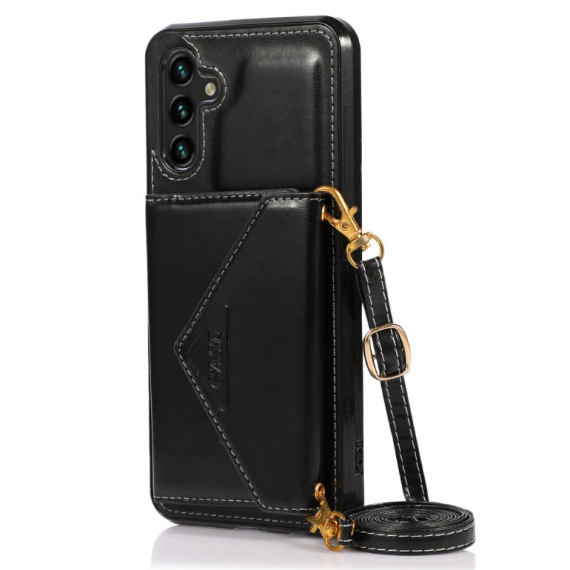 Samsung Galaxy A05s Case Card Holder, Stand and Shoulder Strap