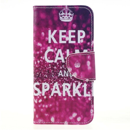 Cover Huawei Honor 9 Lite Keep Calm and Sparkle