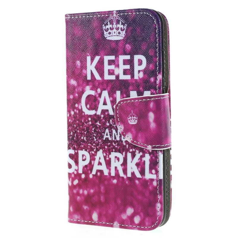 Cover Huawei Honor 9 Lite Keep Calm and Sparkle