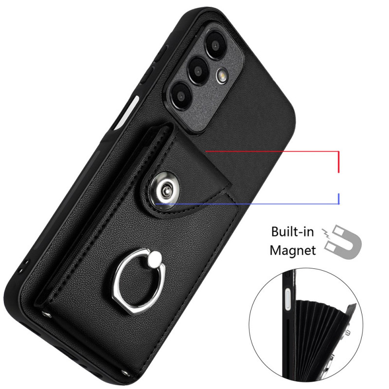 Case Samsung Galaxy A05s Card Holder with Bellows and Suppprt Ring