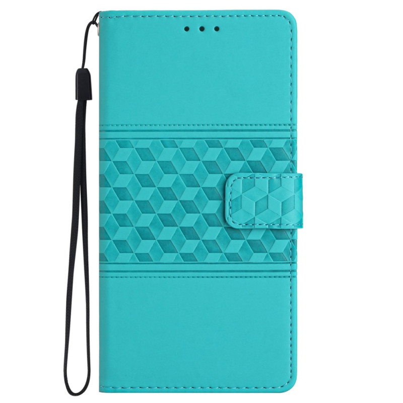 Case Samsung Galaxy A05s 4G Faux Leather Losange pattern