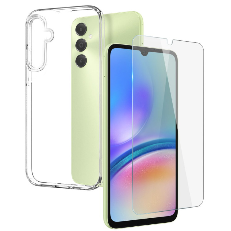 Samsung Galaxy A05s Case with Tempered Glass Film