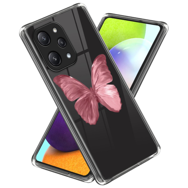 Xiaomi Redmi 12 5G / Poco M6 Pro 5G Pink Butterfly Case