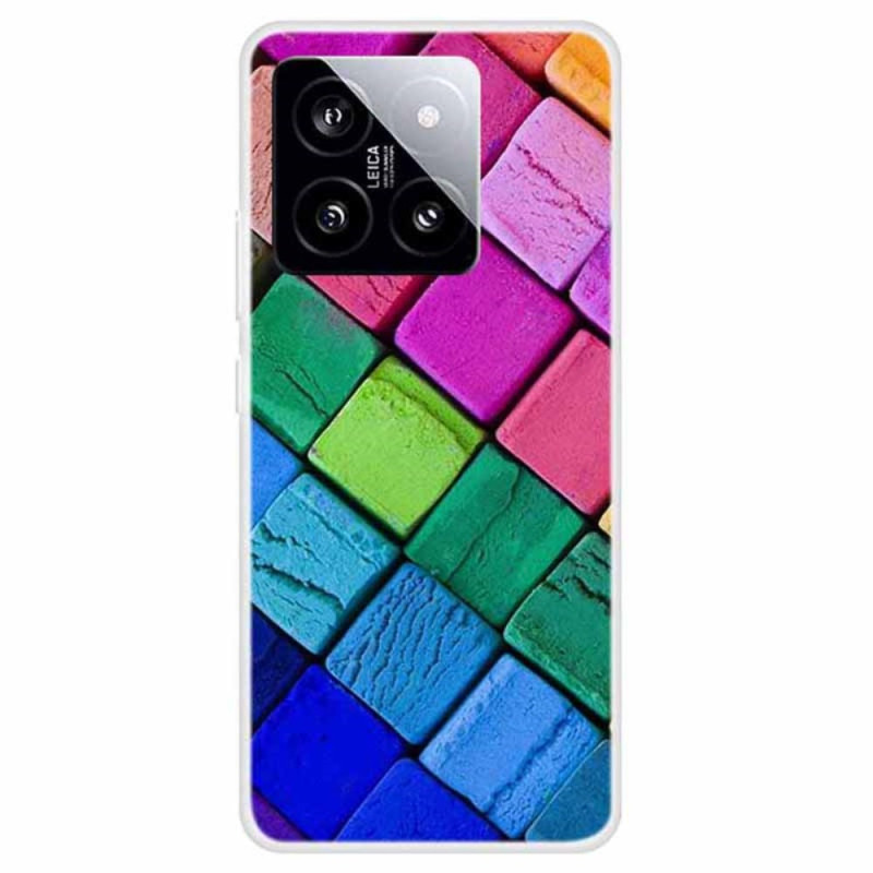 Xiaomi Case 14 Coloured blocks