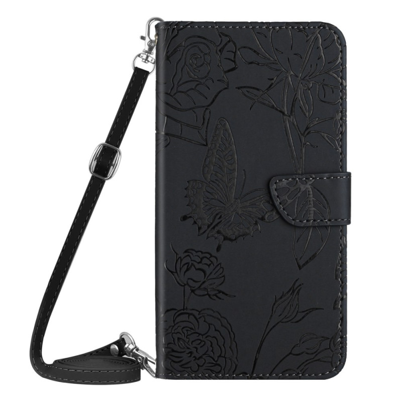 Xiaomi Case 14 Print Butterflies with Shoulder Strap