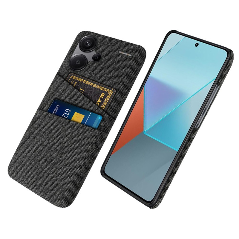 Xiaomi Redmi Note 13 Pro Plus 5G Case Fabric Card Case