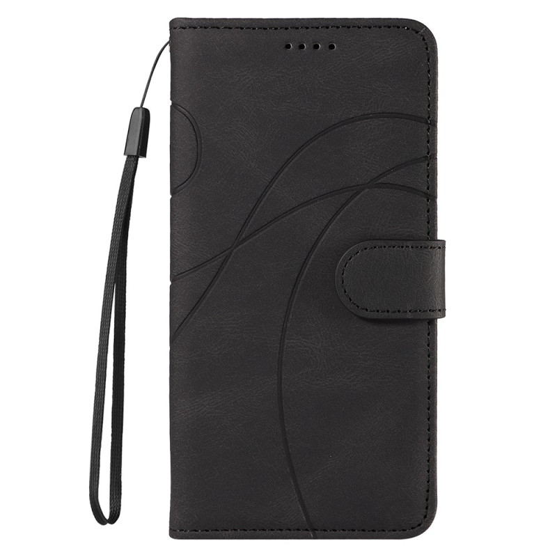 Honor Magic 5 Lite Case Curved Lines with Strap