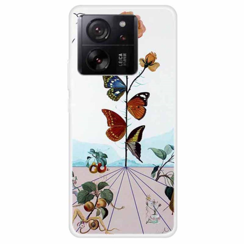 Xiaomi 13T / 13T Pro Butterfly and Flower Case