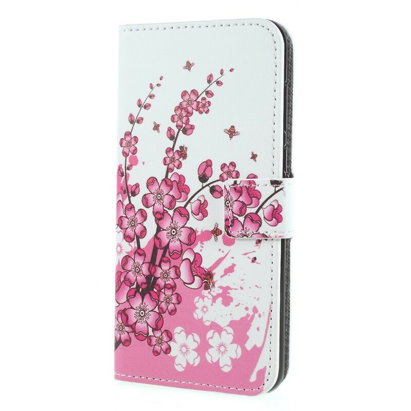 Cover Huawei P Smart Tropical Flowers