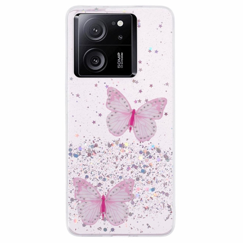 Xiaomi 13T / 13T Pro Glitter Butterfly Case